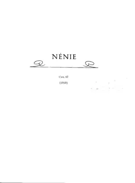 Nénie