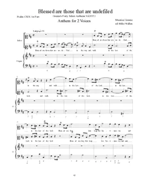 Blessed are those that are undefiled