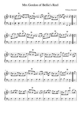 Mrs Gordon of Bellie's Reel