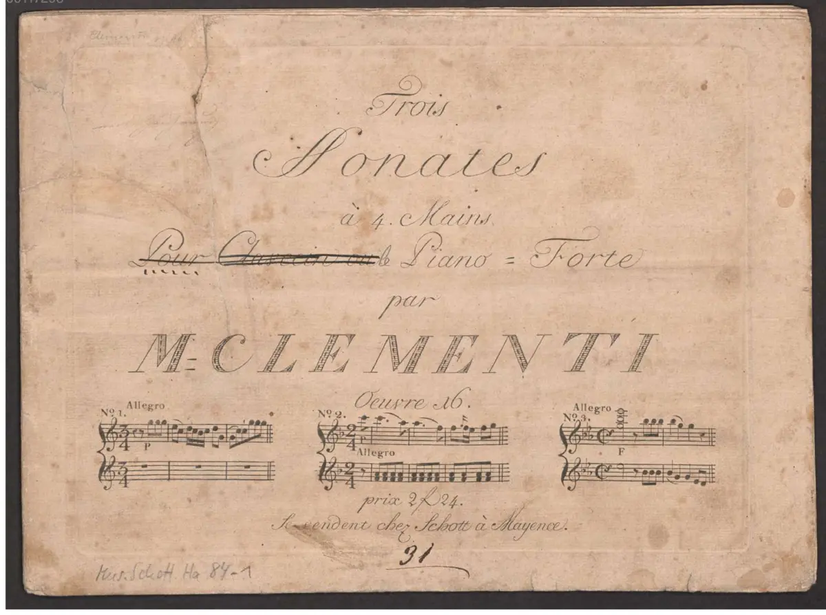 3 Piano Duets - Page 1