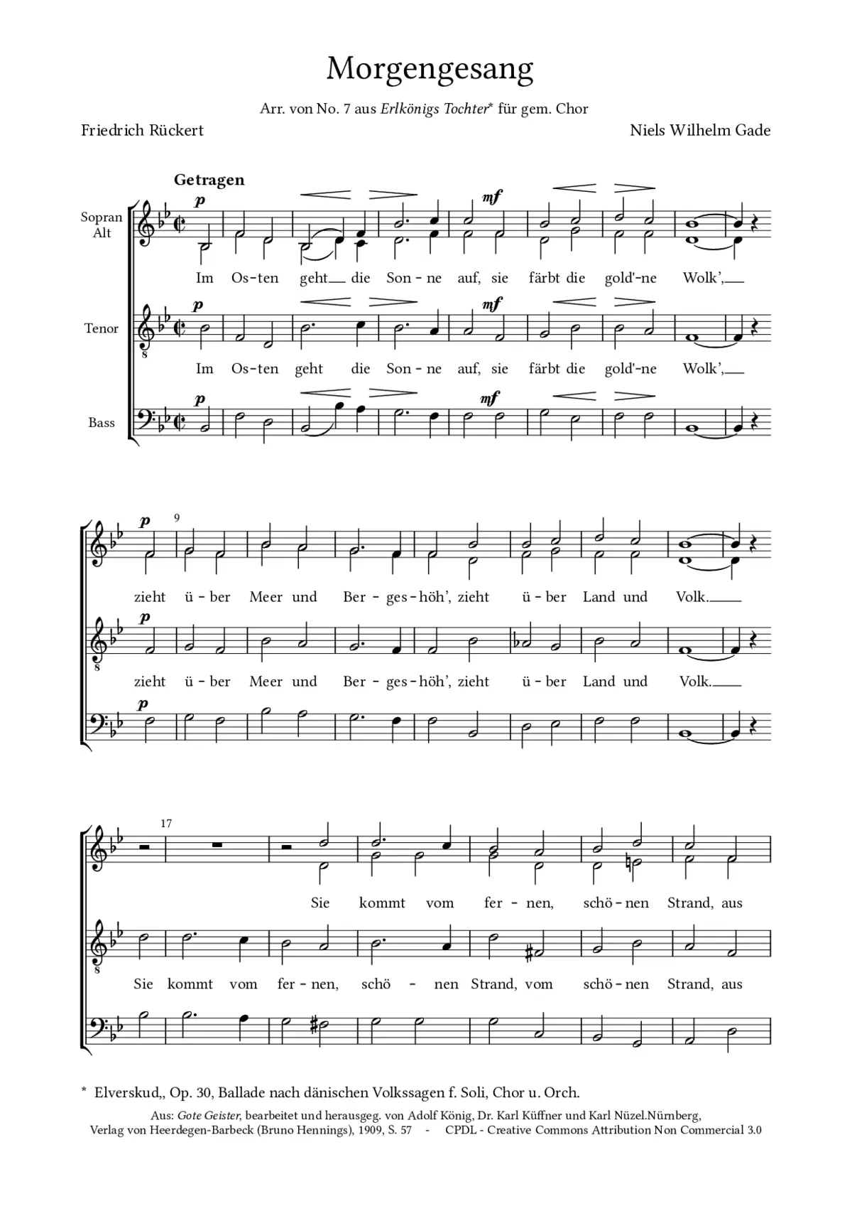 Morgengesang - Page 1