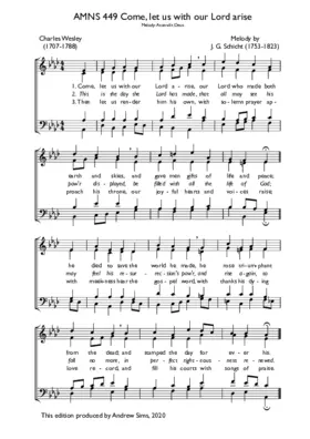 Come, let us with our Lord arise