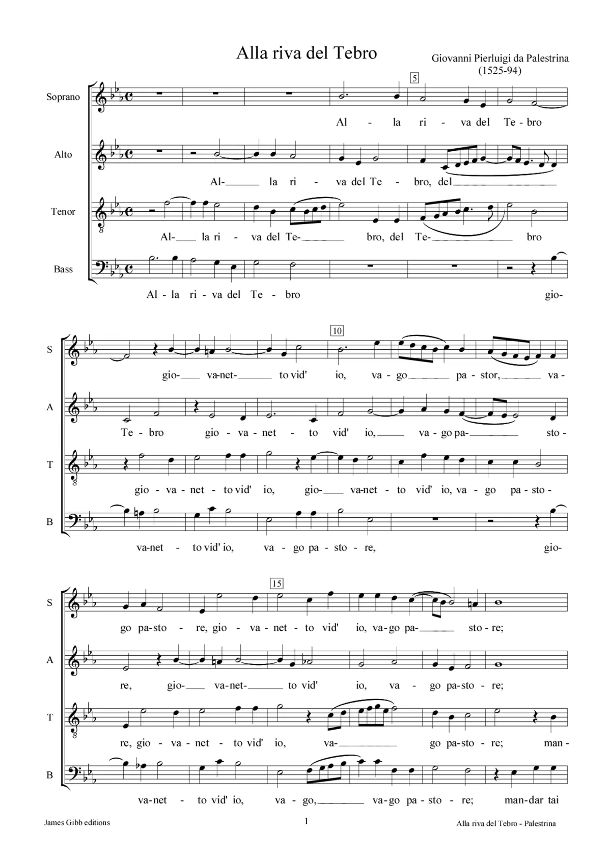 Alla riva del Tebro - Page 1