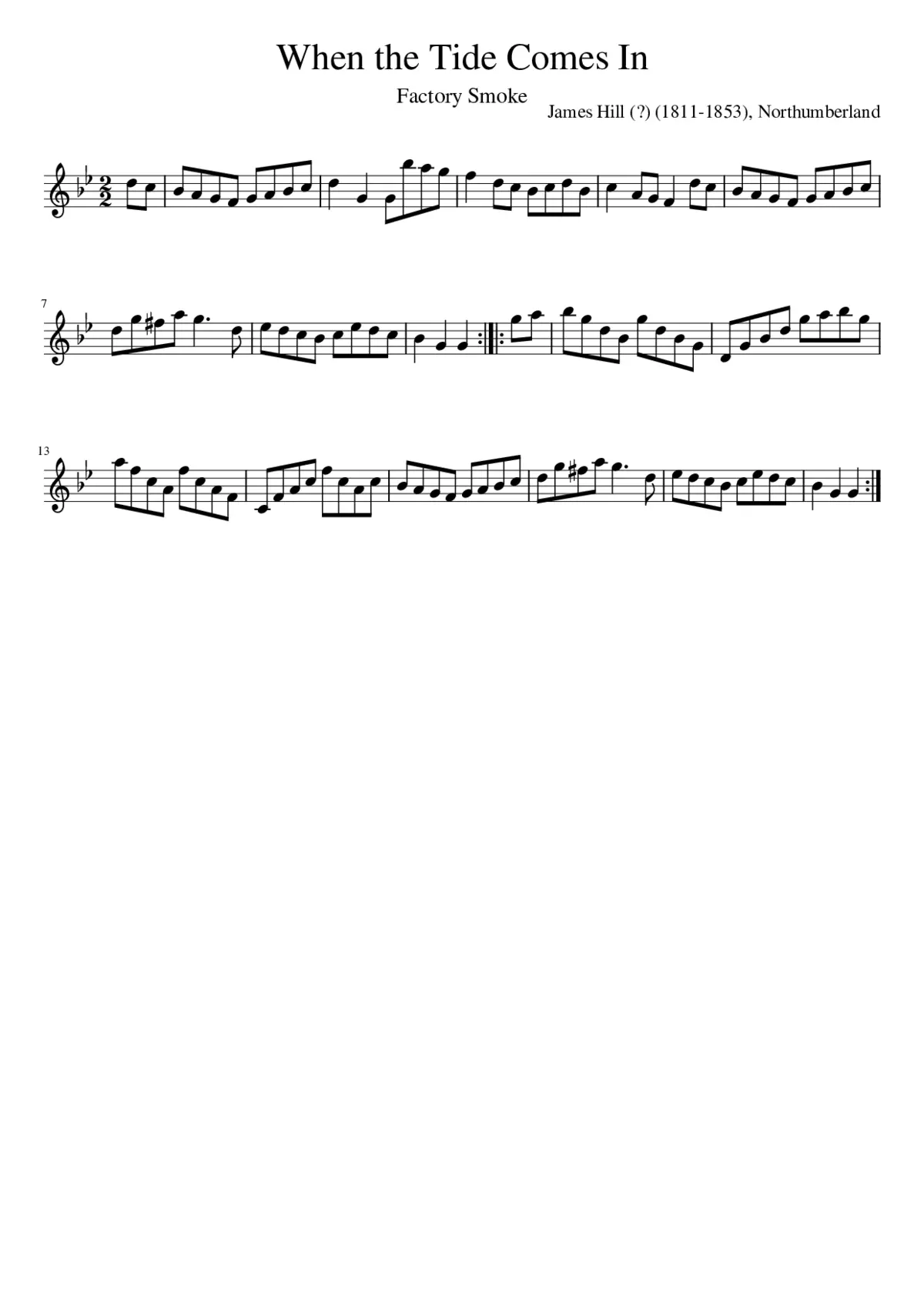 When the Tide Comes In - Page 1