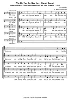 Der heilige herr Sanct Jacob