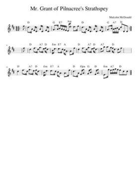 Mr. Grant of Pilnacree's Strathspey