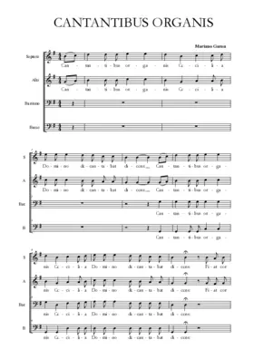 Cantantibus organis