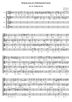 Tradiderunt me, ZWV 55:16