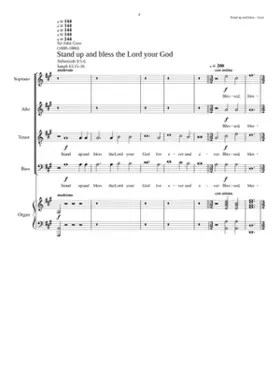 Stand Up and Bless the Lord Your God