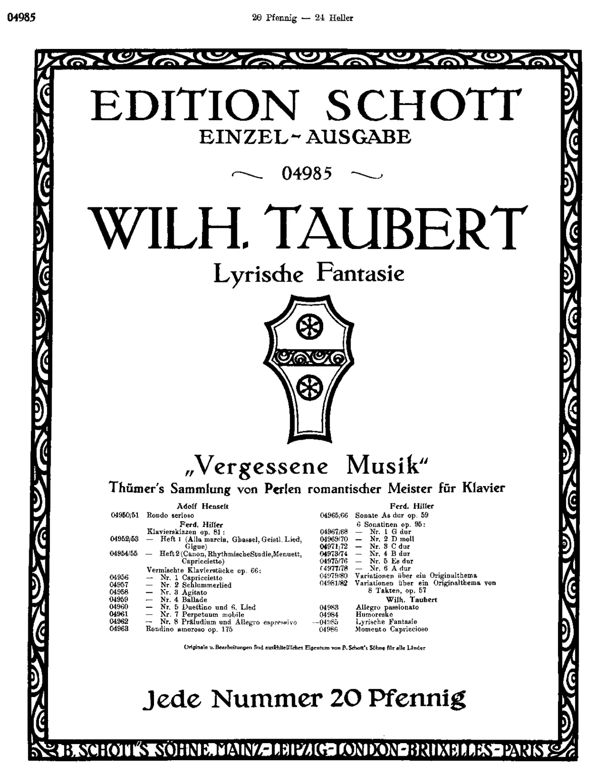 2 Petites Fantaisies, Op.162 - Page 1