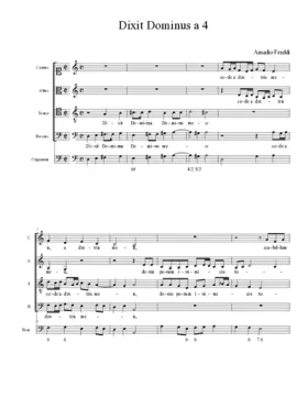 Dixit Dominus a 4