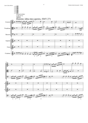 Domine labia mea aperies SWV 271