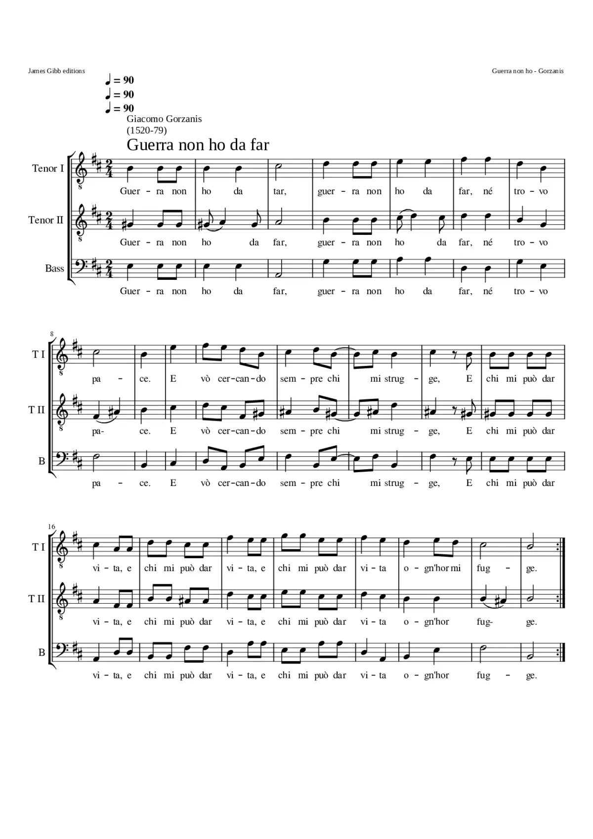 Guerra non ho da far - Page 1