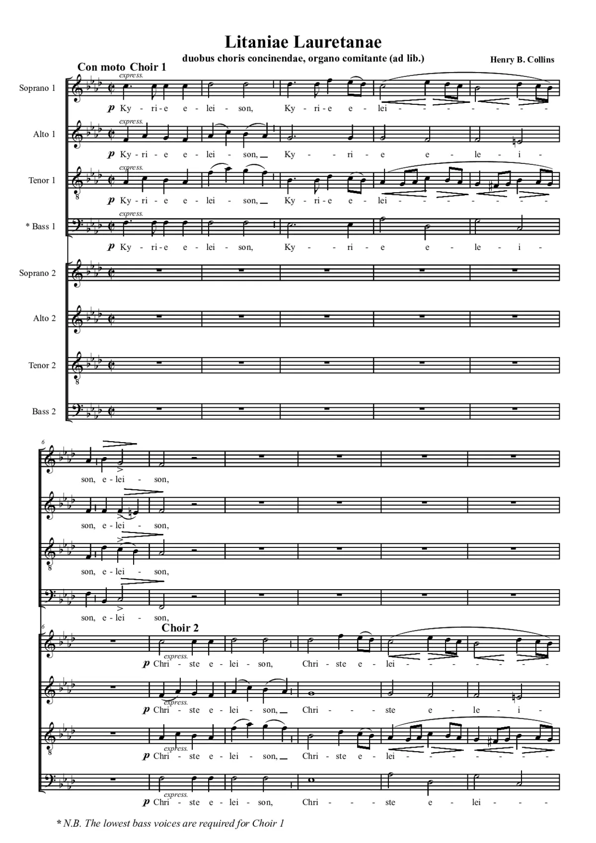 Litaniae Lauretanae - Page 1