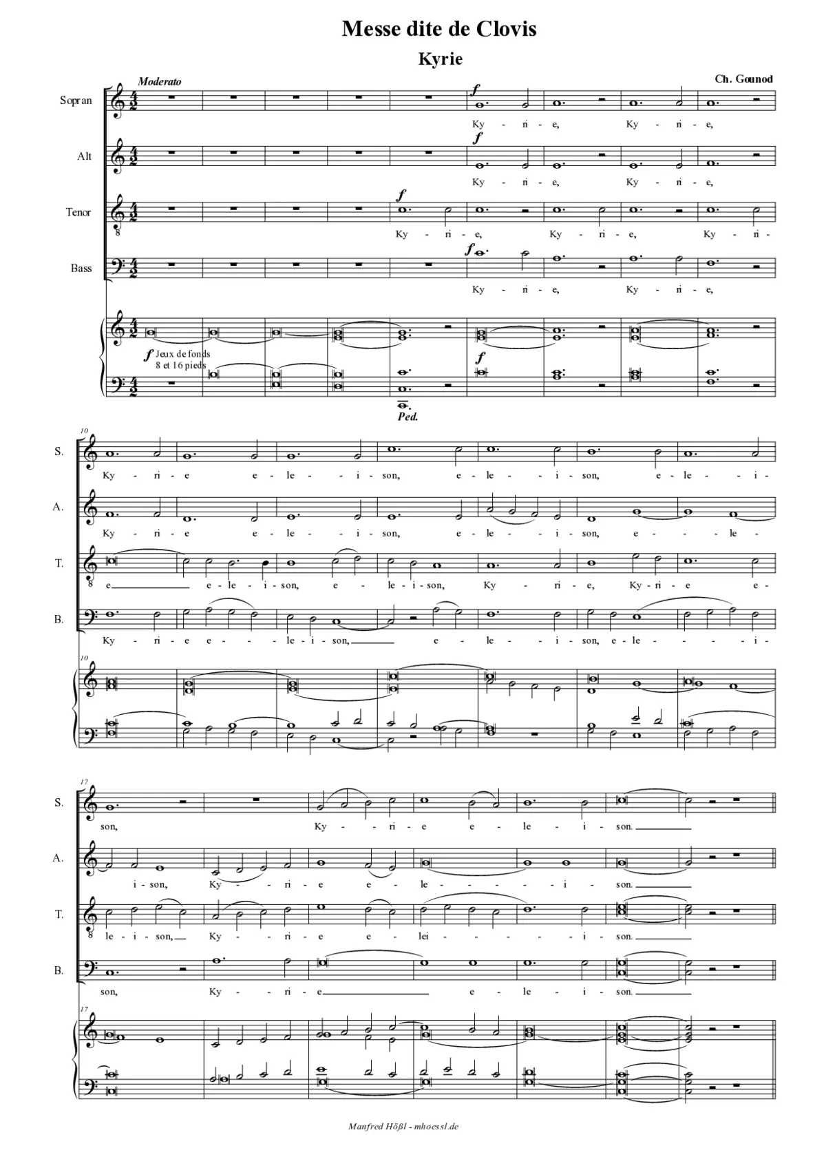Messe dite de Clovis - Page 1