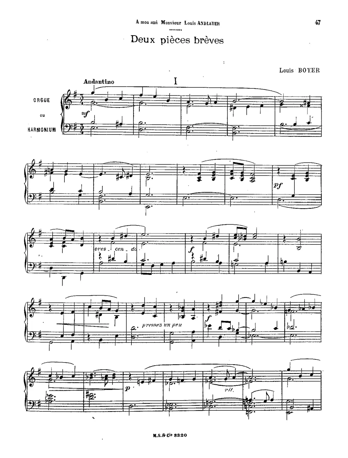 2 Pièces brèves - Page 1