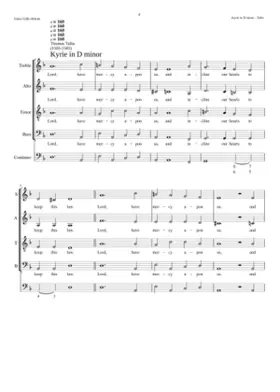 Communion service in D minor