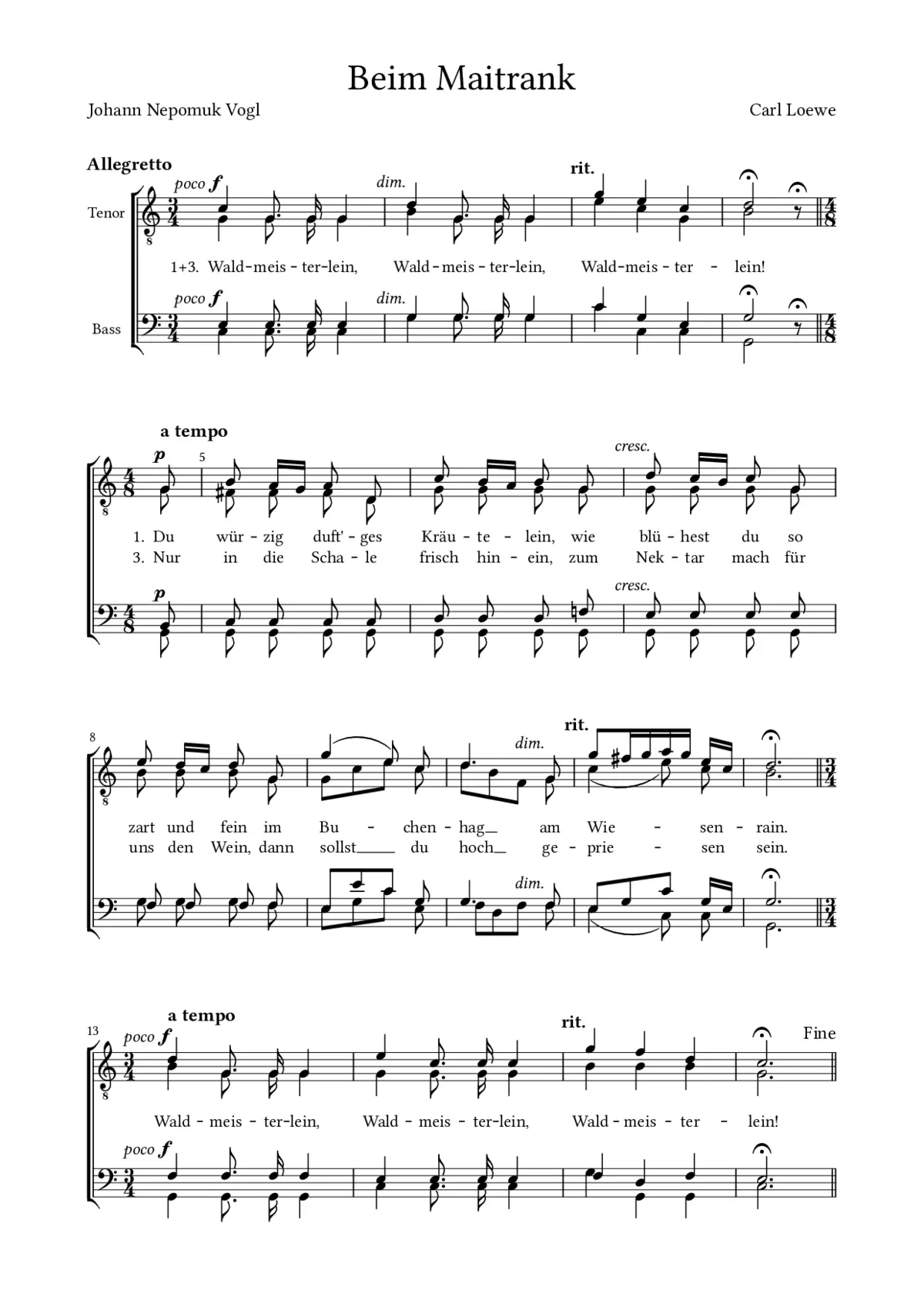 Beim Maitrank - Page 1