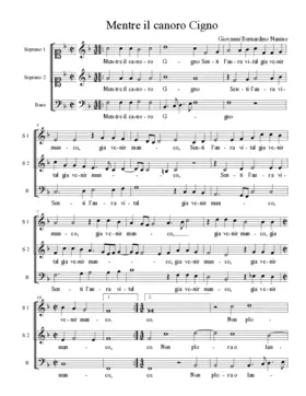 Mentr' il canoro
