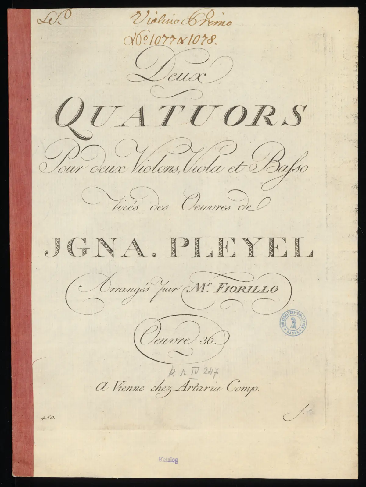 2 String Quartets - Page 1