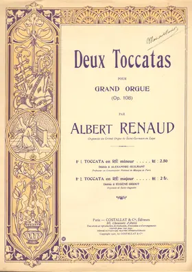 2 Toccatas, Op.108