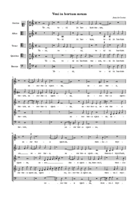 Veni in hortum meum a 5