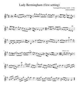 Lady Bermingham (first setting)