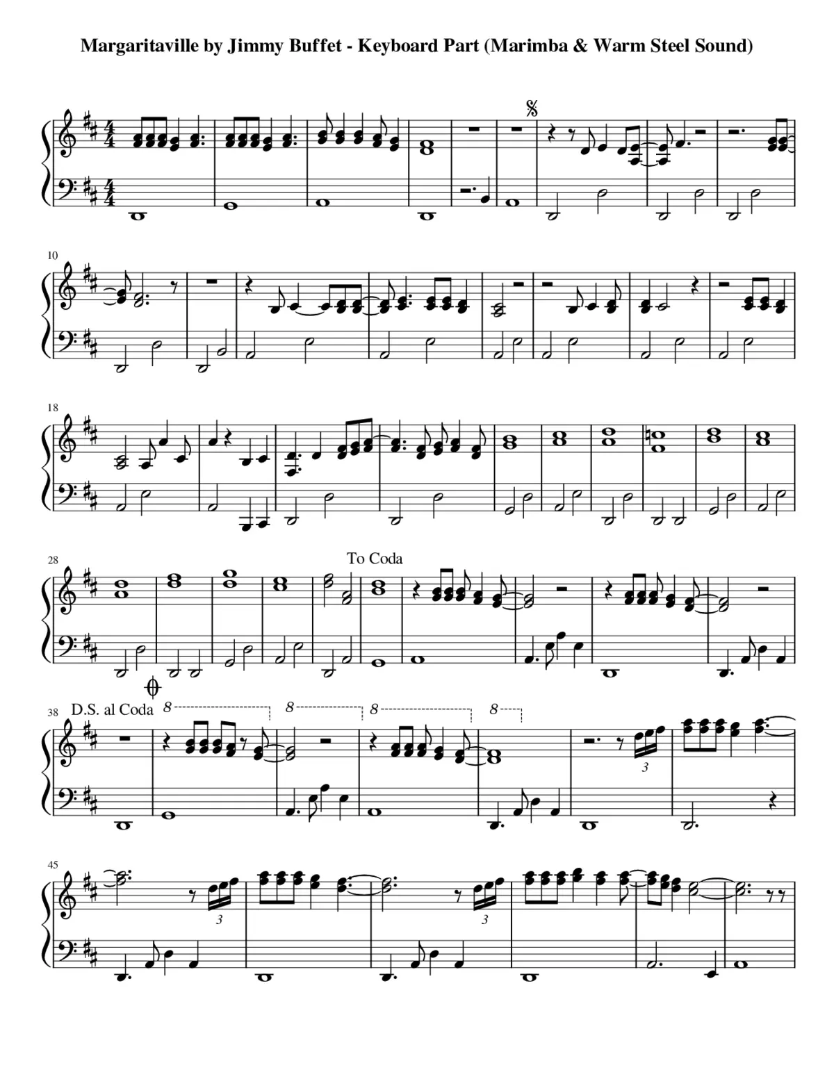 margaritaville - Page 1