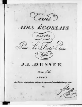 3 Airs Ecossais varies