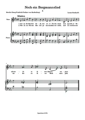 Noch ein Bergmannslied