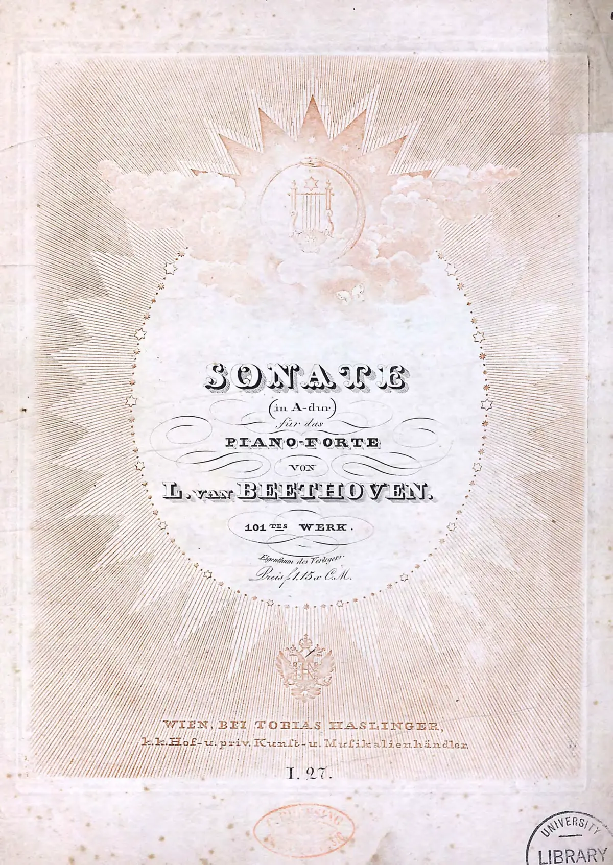 Piano Sonata No.28 - Page 1