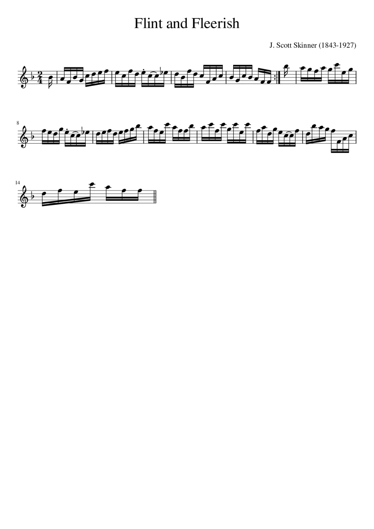 Flint and Fleerish - Page 1