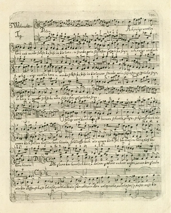 Ach ewiges Wort, in Herz und Munde - Page 1