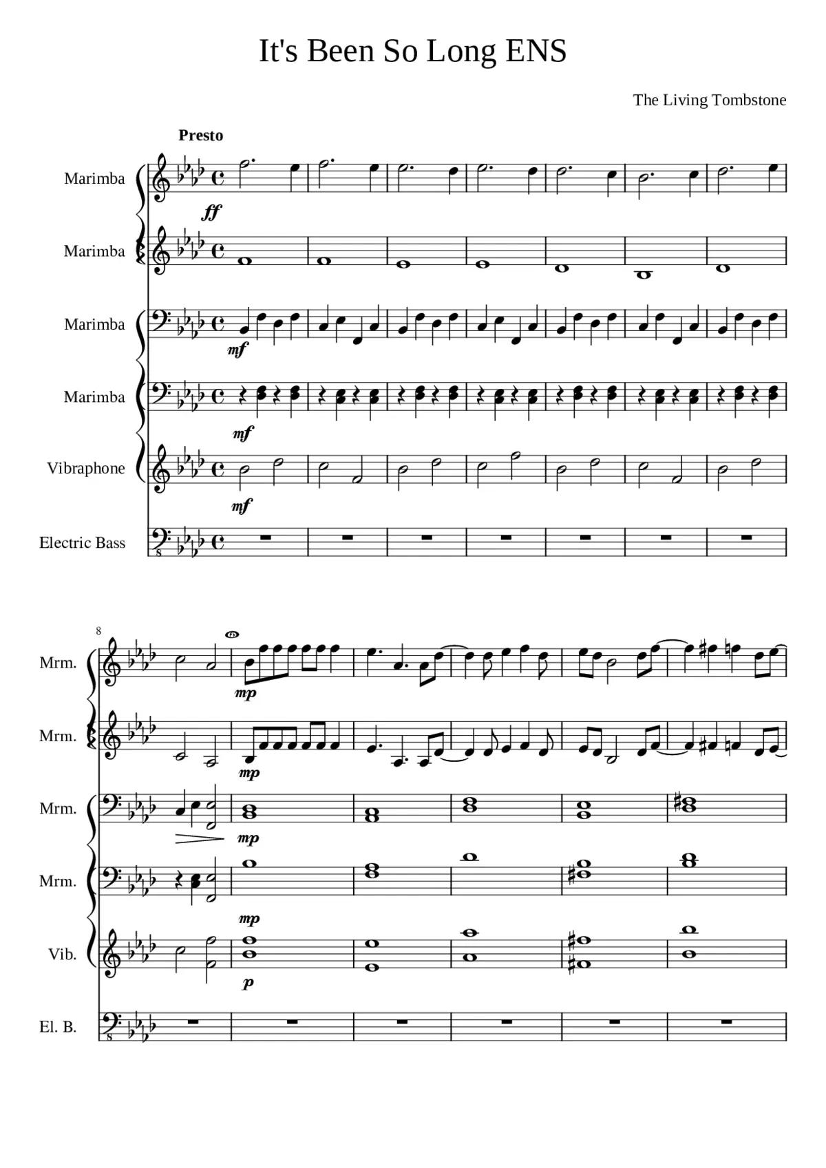 It's been so long - Page 1