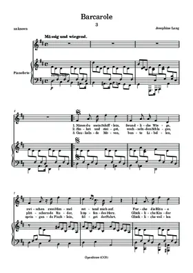 Barcarole