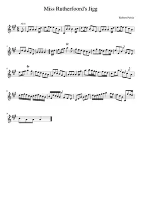 Miss Rutherfoord's Jigg