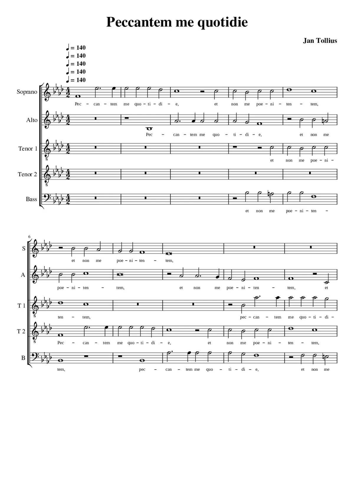 Peccantem me quotidie - Page 1