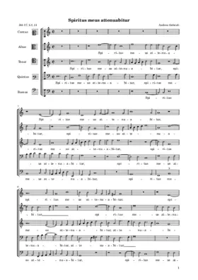 Spiritus meus attenuabitur