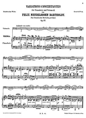 Variations concertantes