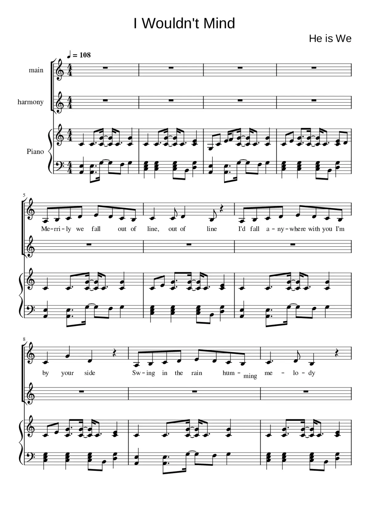 i wouldnt mind - Page 1