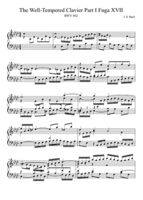 Prelude and Fugue in A-flat major BWV 862