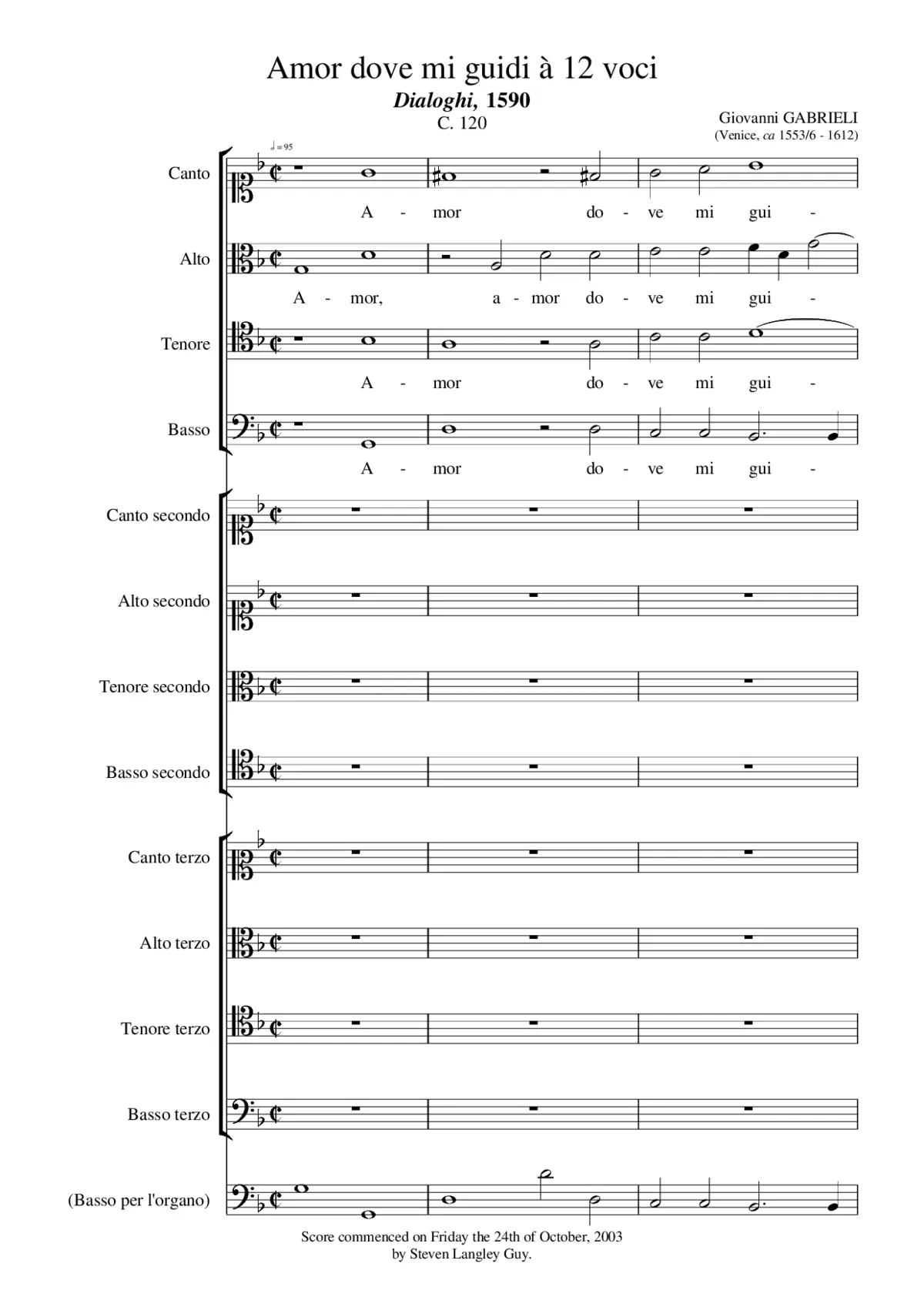 Amor dove mi guidi a 12 - Page 1