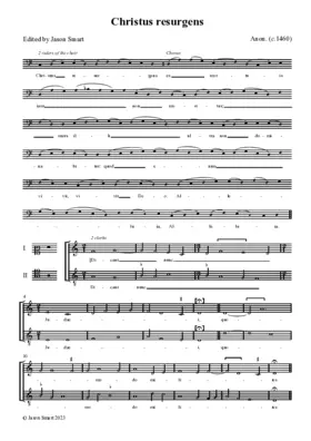 Christus resurgens (Pepys MS)