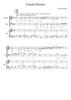 Cantabo Domino