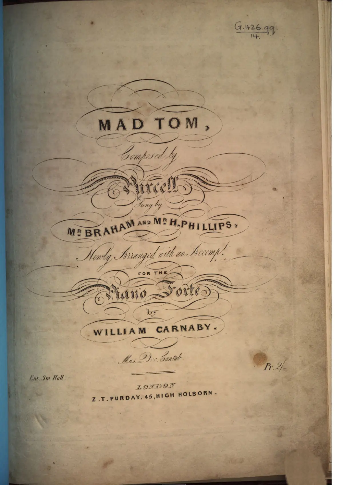 Mad Tom, ZS 68 - Page 1