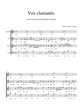 Vox clamantis
