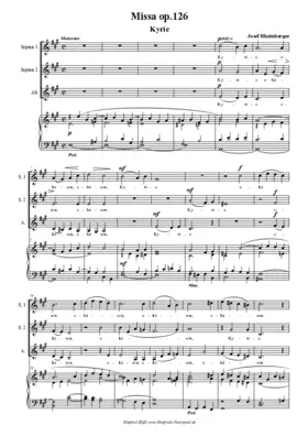 Missa op. 126