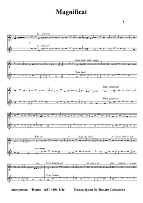 Magnificat (tr87) I
