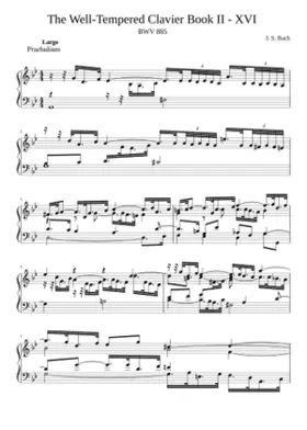 Prelude and Fugue in G minor BWV 885