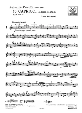 15 Capricci a guisa di studi